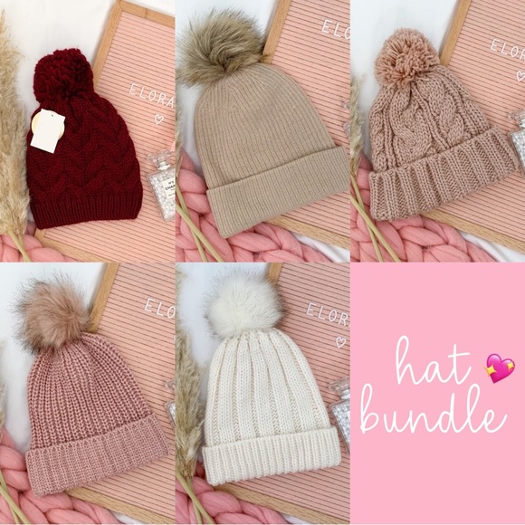 Accessories - 💖 5 Hat Bundle! ALL 5 Hats 💖